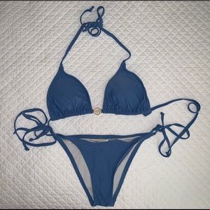 Michael Kors Blue Small Bikini
